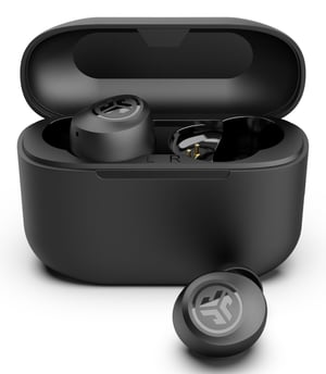JLab GO Air POP True Wireless Zestaw słuchawkowy True Wireless Stereo (TWS) Douszny Połączenia/muzyka Bluetooth Czarny