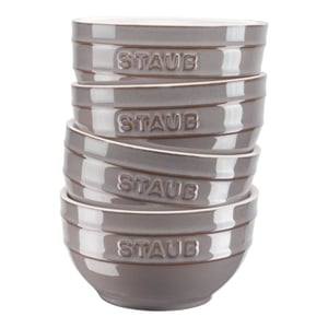 Staub Ceramique Becher 700 ml Grau Rund