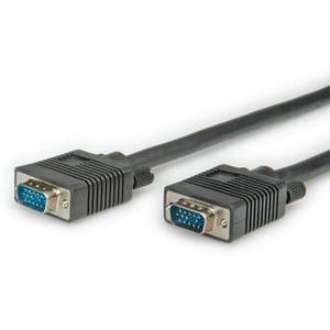 VALUE 11.99.5257 10 m VGA (D-Sub) Cable, Black