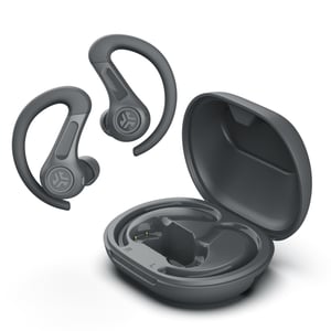 JLab Sport Zestaw słuchawkowy True Wireless Stereo (TWS) Nauszny Połączenia/muzyka Bluetooth Grafitowy