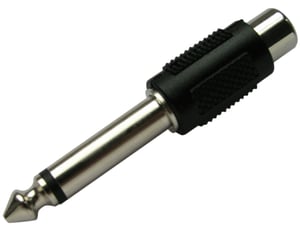 Schwaiger KHA4010 533 RCA 6.3mm Black