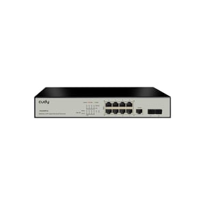 Cudy GS2008PS2 Managed L2 Gigabit Ethernet (10/100/1000) Network Switch with PoE Support, Black