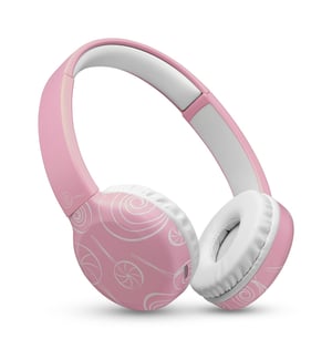 Music Sound 8018080486685 Zestaw słuchawkowy Bezprzewodowy Opaska na głowę Połączenia/muzyka Bluetooth Różowy
