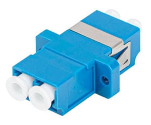 Lanberg FA-LCUP-SD01-0001-BU adapter światłowodowy LC/UPC 1 szt. Niebieski, Biały