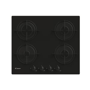 Candy CVW6BB Kochfeld Schwarz Einbau 59,5 cm Gas 4 Kochzonen