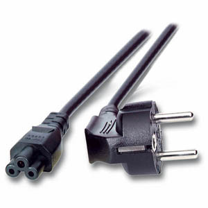 EFB Elektronik EK550.1,8 kabel zasilające Czarny 1,8 m C5 panel