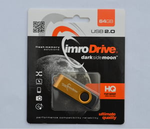 IMRO AXIS/64G USB pamięć USB 64 GB USB Typu-A 2.0 Złoto