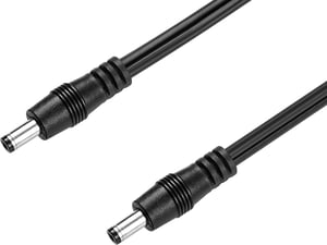Sandberg 820-81 kabel zasilające Czarny 0 m 5.5 x 2.1 mm 5.5 x 2.5 mm