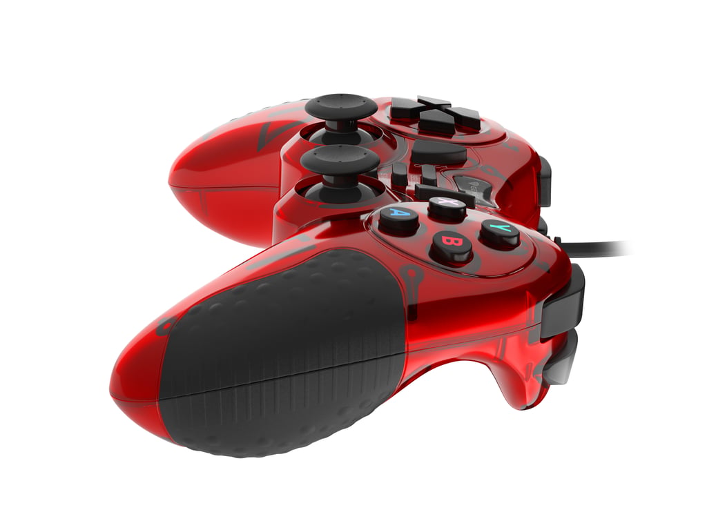 GENESIS Mangan 200 Czerwony USB 2.0 Gamepad Analogowa/Cyfrowa PC
