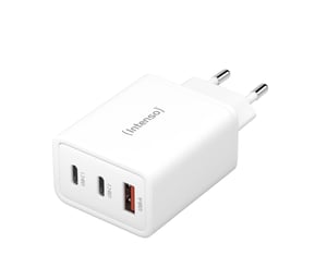 Intenso POWER ADAPTER 1xUSB-A/2xUSB-C/7806512 Universal Weiß Wechselstrom Schnellladung Intern