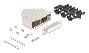 DeLOCK 67135 wtyczka D-Sub (25-pin) Srebrny