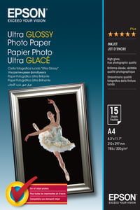Epson Ultra Glossy Photo Paper - A4 - 15 Arkuszy