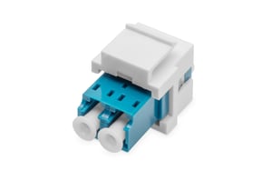 Digitus LC/LC-Glasfaserverbindung, Duplex, Singlemode, Keystone-Modul