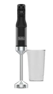 Black & Decker BXHB1501E 1500 W Immersion Blender, Black, Stainless Steel