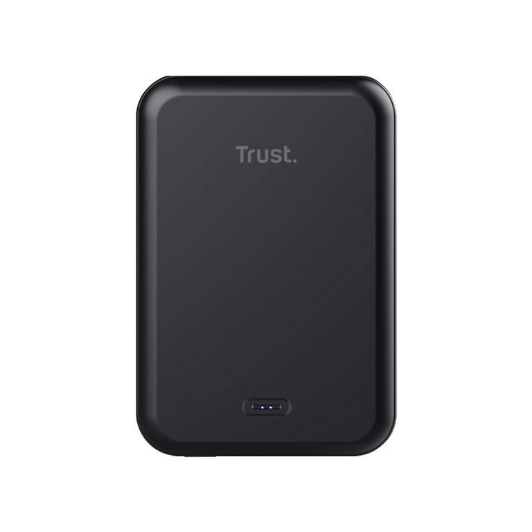 фото Зовнішній акумулятор (павербанк) Trust 5000mAh Magnetic Black (24877)