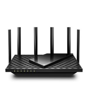 TP-Link Archer AXE75 Gigabit-Ethernet-WLAN-Router mit drei Frequenzbändern (2,4 GHz / 5 GHz / 6 GHz) Schwarz