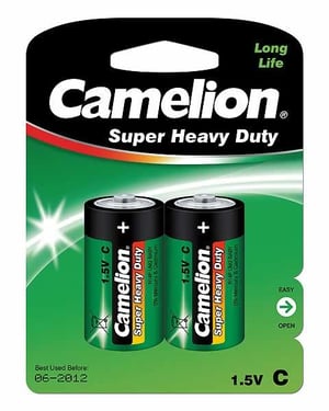 Camelion R14P-BP2G Jednorazowa bateria C Cynkowo-węglowy