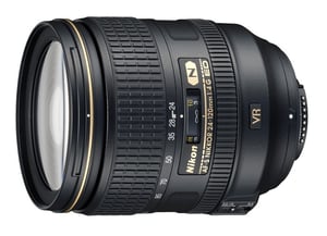 Nikon AF-S NIKKOR 24–120 mm f/4G ED VR SLR-Standard-Zoomobjektiv, schwarz