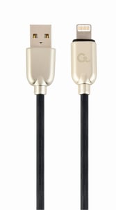 Cablexpert CC-USB2R-AMLM-1M kabel Lightning Czarny