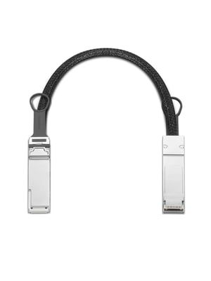 Lenovo 4X91U42988 InfiniBand-/Glasfaserkabel 0,4 m QSFP Schwarz