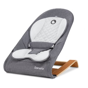 Lionelo Rita Baby Bouncer: Gray, Light Gray, White