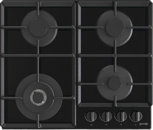 Gorenje GTW641EB płyta kuchenna Czarny Wbudowany 60 cm Gaz 4 stref(y)