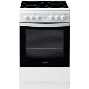 Indesit IS5V8GMW/E Backofen Freistehender Herd Elektrisch Keramik Weiß