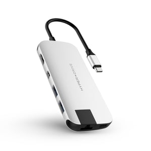 HYPER HD247B USB 2.0 Type-C Srebrny