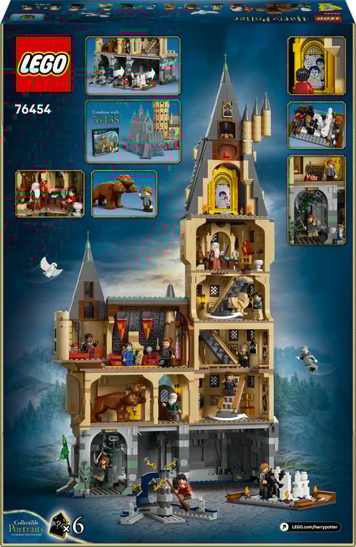 фото Блоковий конструктор LEGO Harry Potter Замок Гоґвортс: головна вежа (76454)