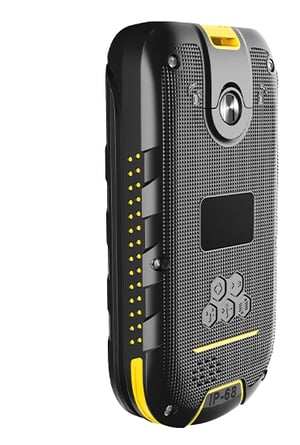 HAMMER BOW LTE telefon komórkowy 6,1 cm (2.4") Czarny, Żółty Wytrzymały telefon