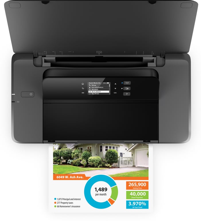 HP Officejet 200 Mobile Bezprzewodowe W kolorze Drukarka