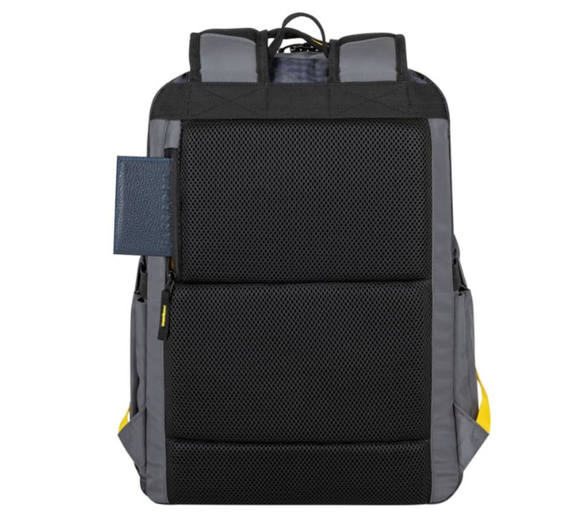 Rivacase Erebus 39,6 cm (15.6") Plecak Kamuflaż, Szary, Żółty