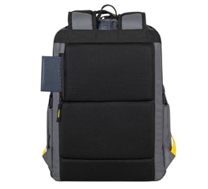 Rivacase Erebus 39,6 cm (15.6") Plecak Kamuflaż, Szary, Żółty