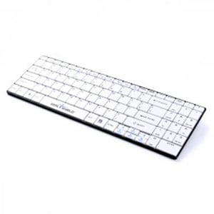 Secomp SSKSV099BTDE Universal USB Keyboard, German Layout, White