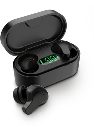 Lamax Taps1 Wireless In-Ear Sports Bluetooth Headset Set, Black
