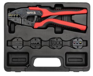 Yato YT-2245 Cable Crimping Tool Kit Black, Red