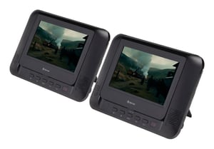 Denver MTW-793 bärbar DVD-/Blu-ray-spelare med utbytbar skiva, 17,8 cm (7") 1024 x 600 px, svart