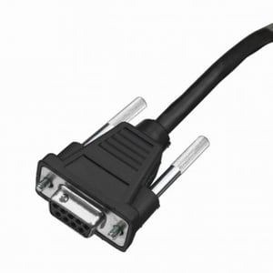 Honeywell 59-59000-3 kabel równoległy Czarny 2,9 m RS-232 DB9