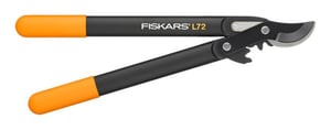 Fiskars 1001555 Trädgårdssax Bypass Svart, Orange