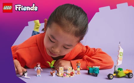 LEGO Friends Przygoda z surfującymi psami i skuterem