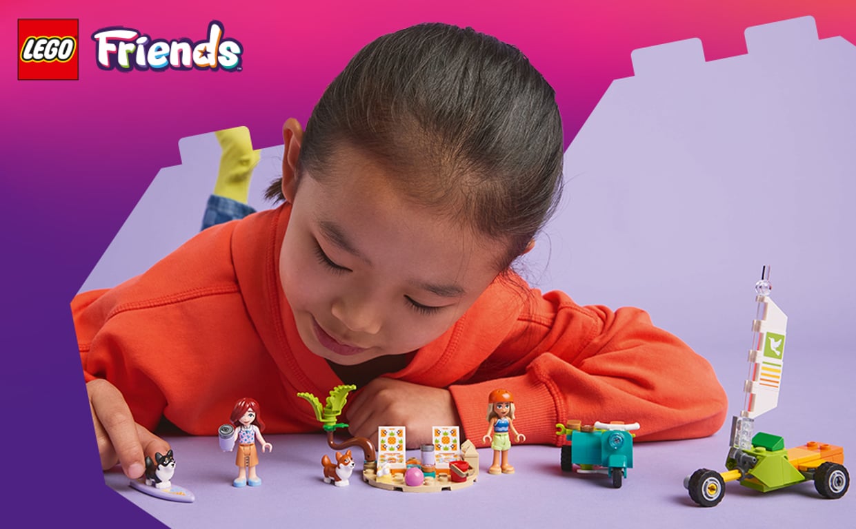 LEGO Friends Przygoda z surfującymi psami i skuterem