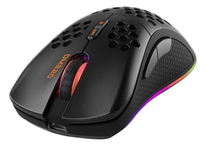 Deltaco GAM-120 myszka Gaming Po prawej stronie RF Wireless + USB Type-A Optyczny 6400 DPI
