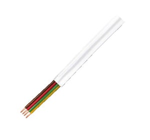 LogiLink CM04W 100 m telephone cable, White