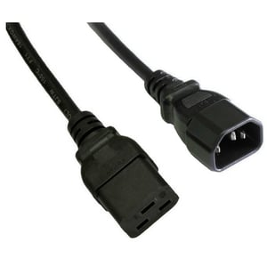 Akyga AK-UP-02 Power Cable, Black, 1.8 m, C14 to C19