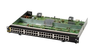 HPE Aruba Networking CX 6400 48-portars 1GbE Class 4 PoE v2-modul för Gigabit Ethernet-nätverksswitchar