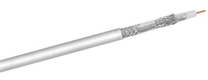 Goobay 74021 kabel koncentryczny 100 m Nie Biały