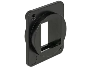 DeLOCK 86275 Montagesatz, schwarzer Kunststoff