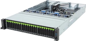 GIGABYTE R263-Z36-AAJ1 LGA 6096 Rack (2U) Czarny, Stal