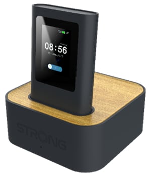 Strong HI-PHI 6 siatkowy system wi-fi Dual-band (2.4 GHz/5 GHz) Wi-Fi 6 (802.11ax) Czarny 2 5G Wewnętrzny