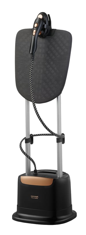 Concept NO8020 Kleiderdampfer Kleiderdampfer mit Ständer 2 l 2280 W Schwarz, Kupfer